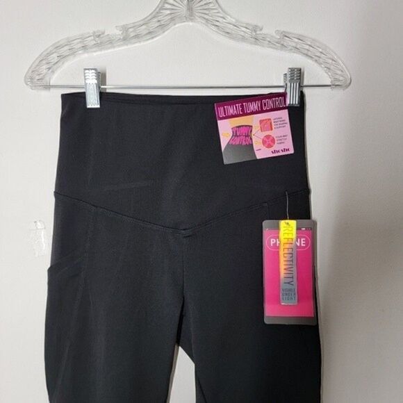 Shosho Black leggings Tummy Control Size Small - Picture 6 of 12